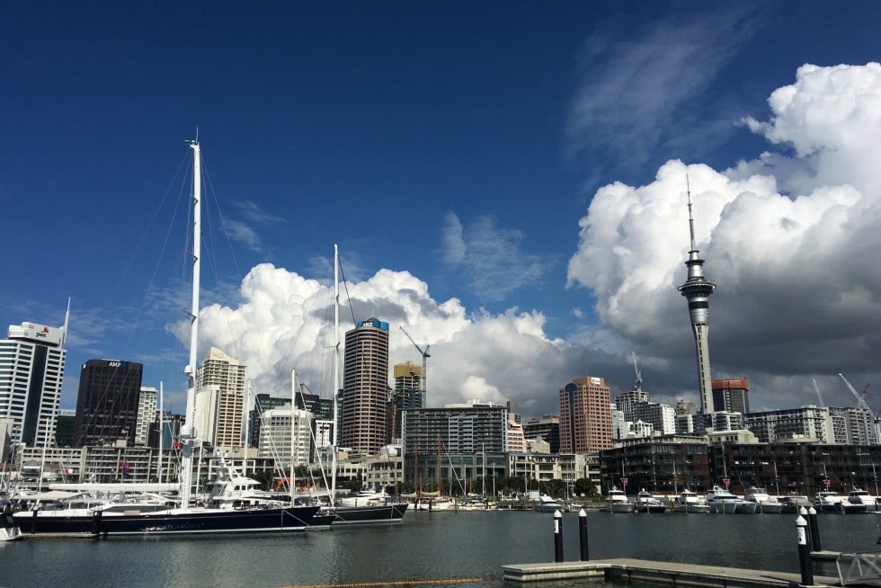 Als Backpacker in Auckland, Neuseeland