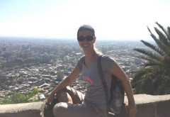 Barbara auf Cerro San Cristóbal