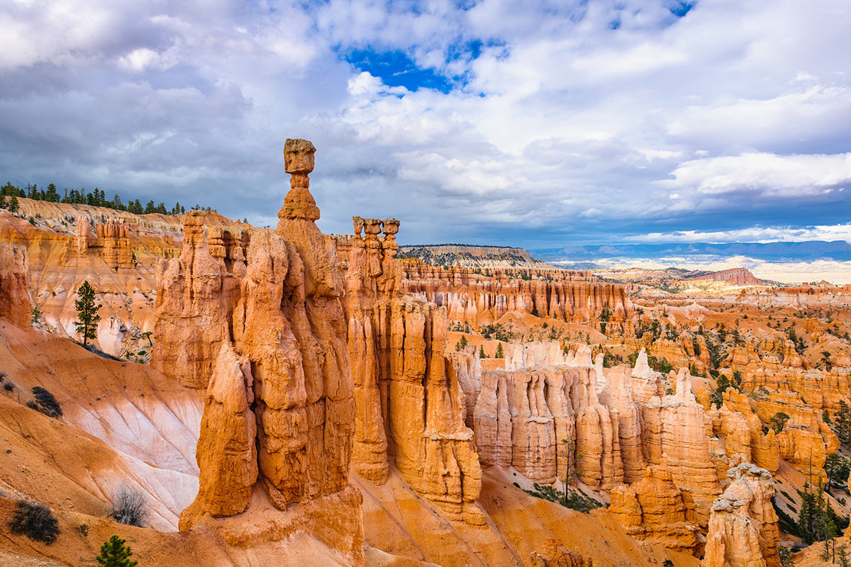 Bryce Canyon Nationalpark - im Südwesten Utahs in den Vereinigten Staaten.