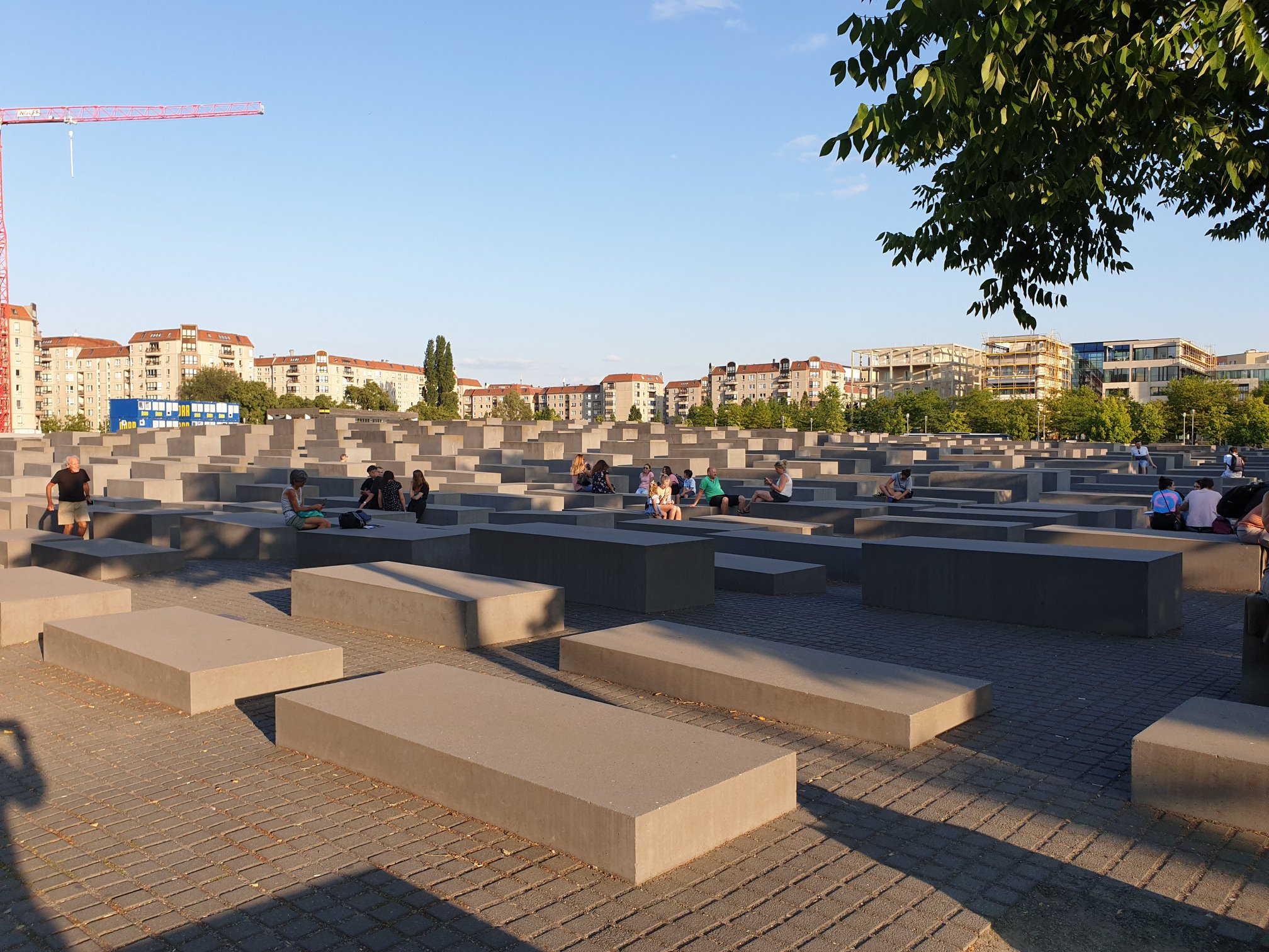 Topographie des Terrors und Denkmal für die ermordeten Juden