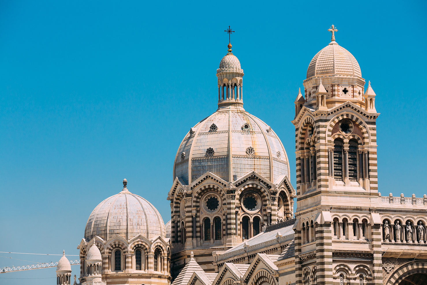 Die Kathedrale La Major in Marseille 