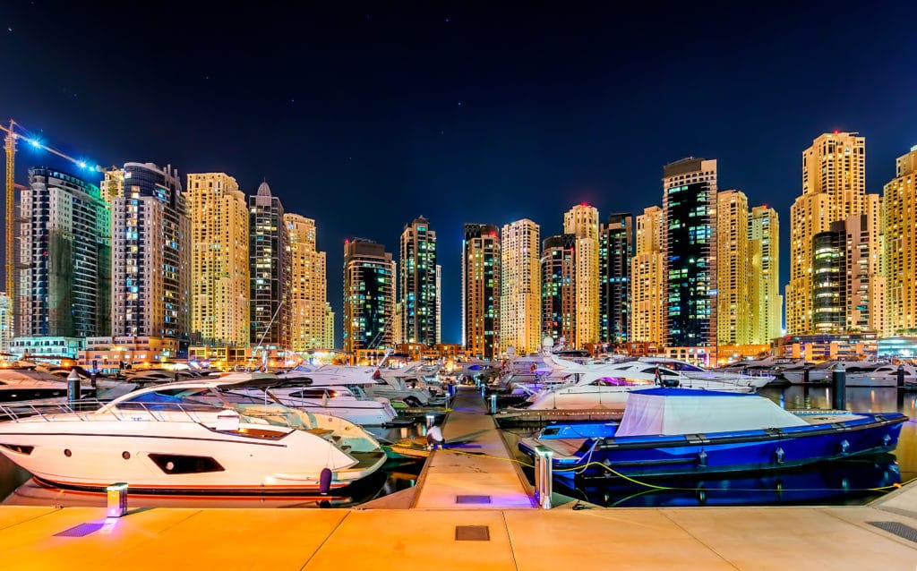 Dubai Marina , Vereinigte Arabische Emirates