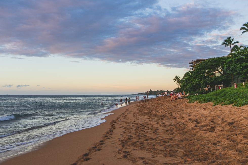 Ka'anapali Strand in Hawaii