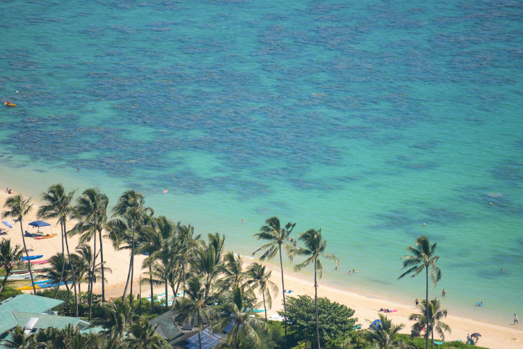 Lanikai Strand in Hawaii