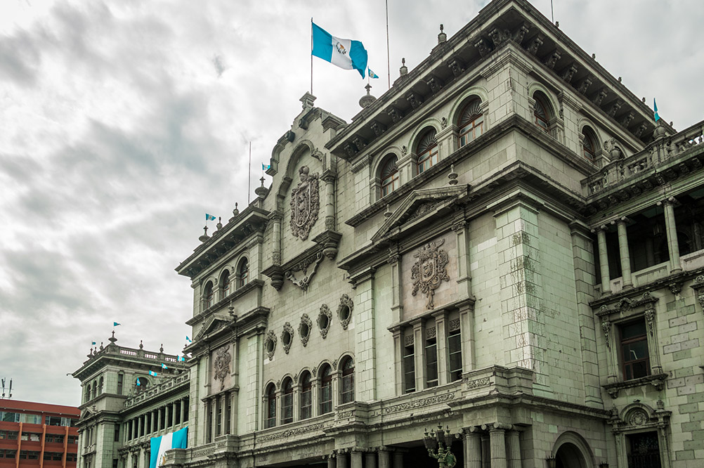 Guatemala-Nationalpalast (Palacio nacional de la Cultra) - Guatemala-Stadt