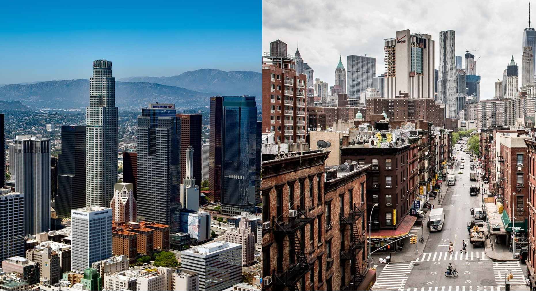 New York oder Los Angeles Vergleich