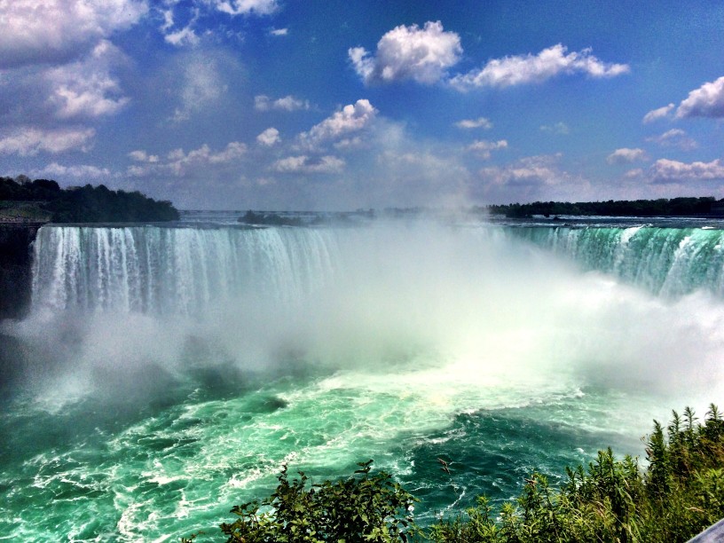 Niagara-Fälle, Backpacking in Kanada