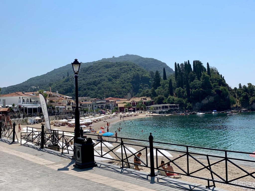 am Strand im Pargo, Griechischer Insel