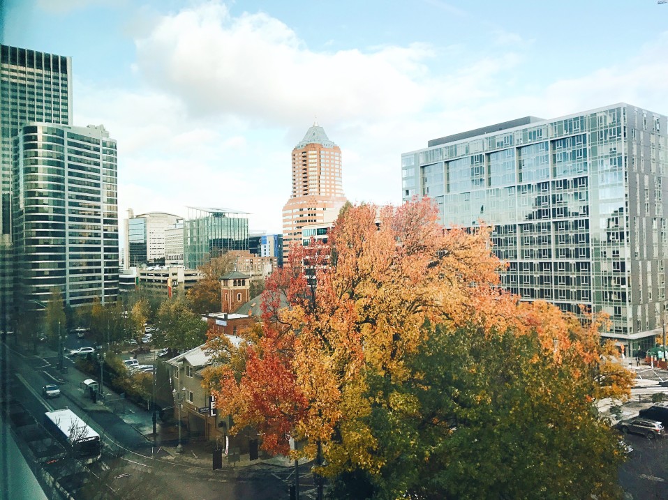 Portland - die größte Stadt des Bundesstaates Oregon im Nordwesten der Vereinigten Staaten