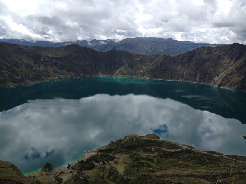 Backpacking in Quilotoa, Ecuador