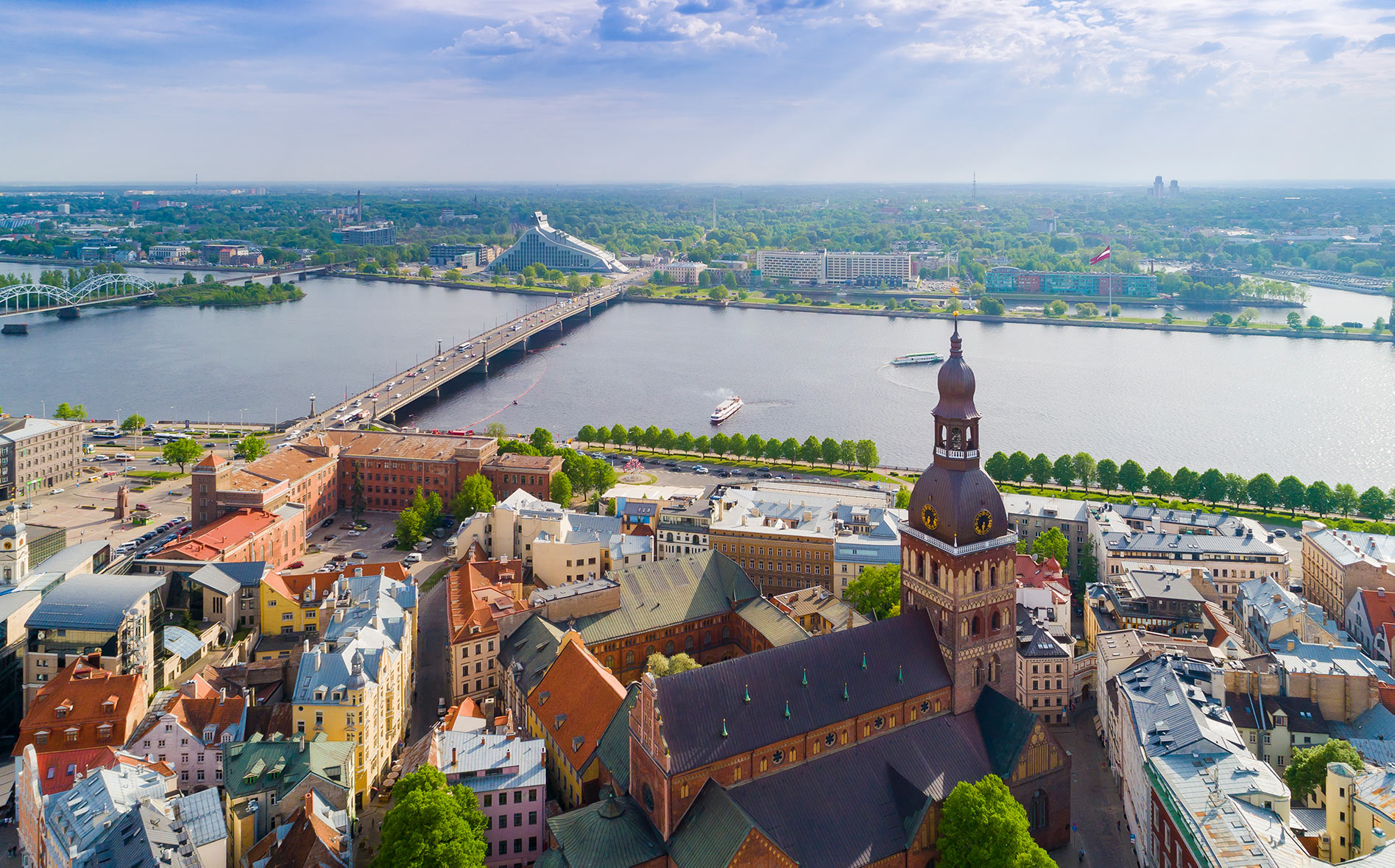 Riga- die Hauptstadt Lettlands