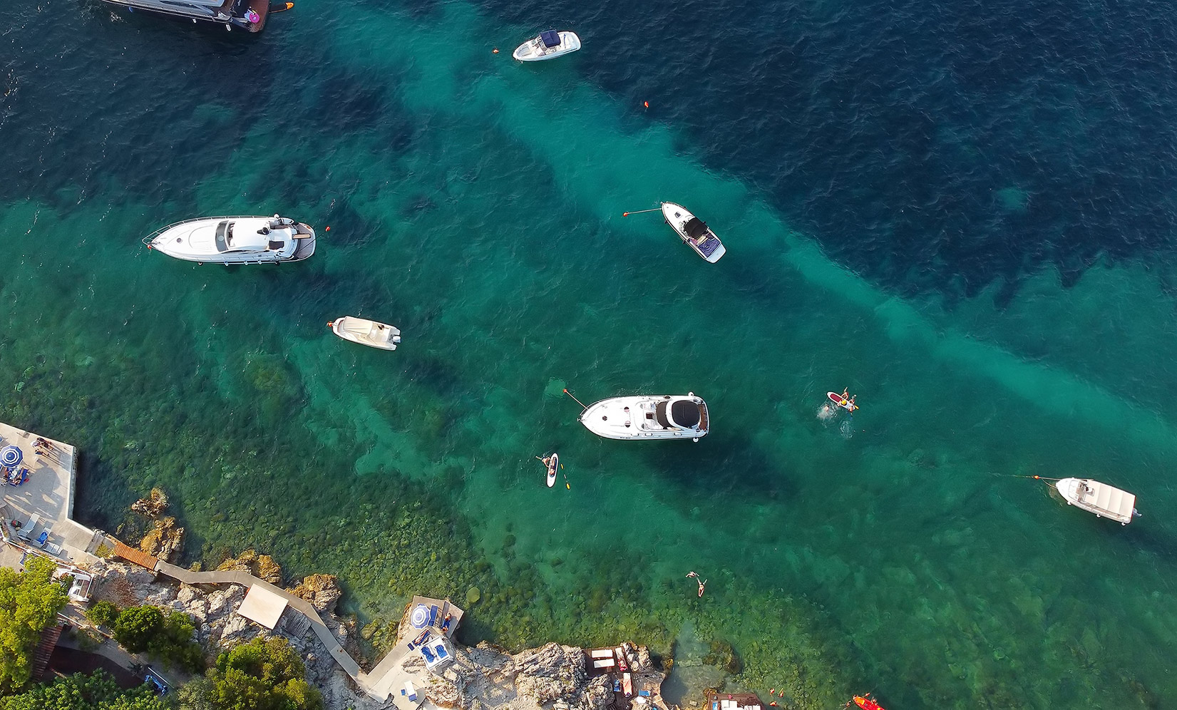 Reise nach Saranda in Albanien