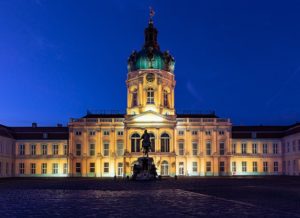 Schloss Charlottenburg in der Nacht