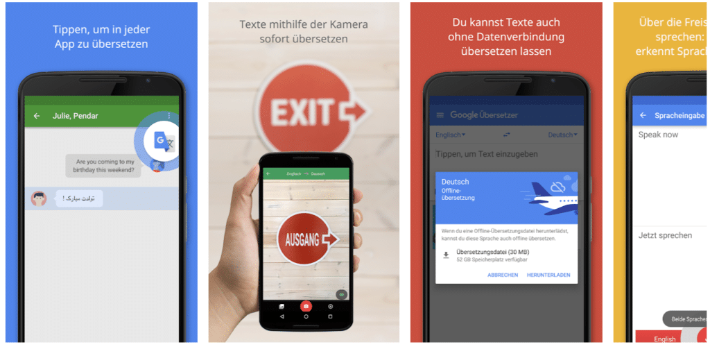 Google Übersetzer App