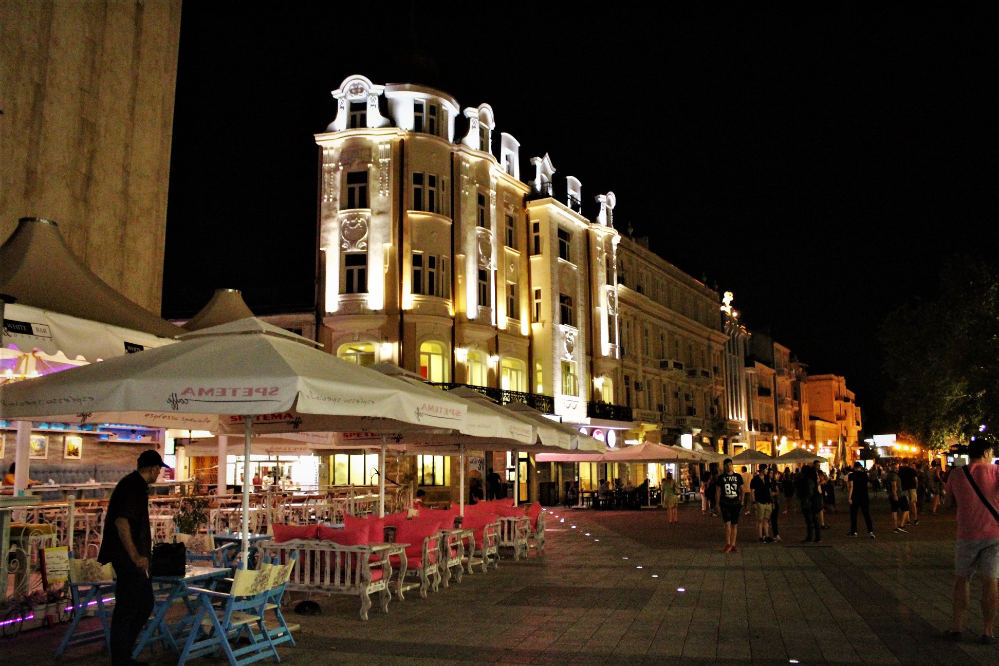 Plovdiv über die Nacht - ein sicherer Ort