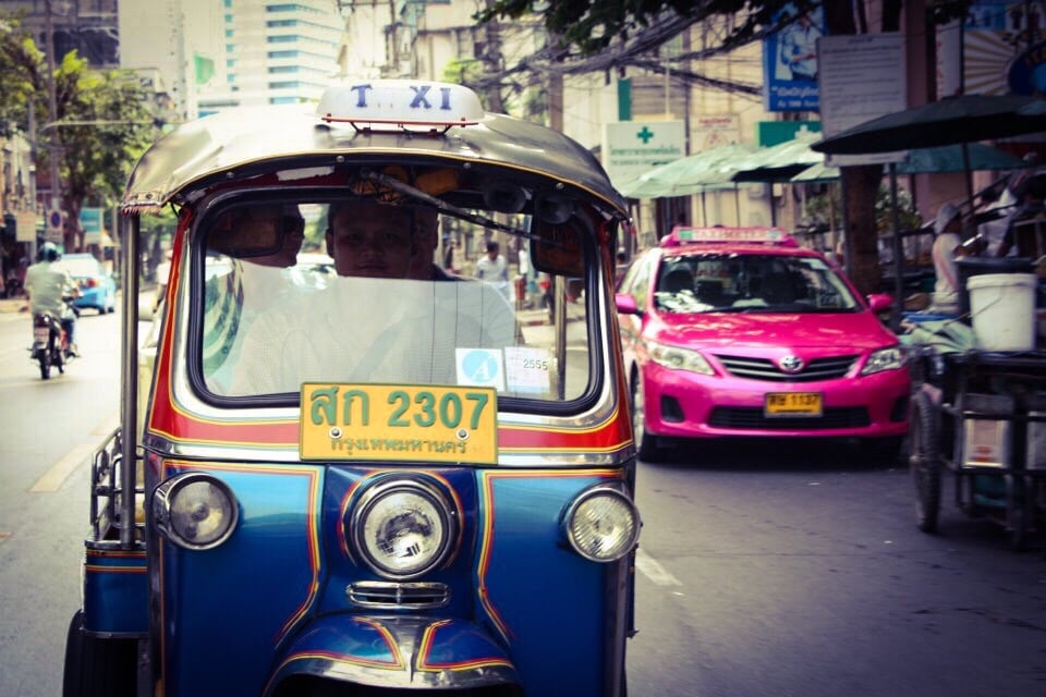 Tuk Tuk Transport in Thailand