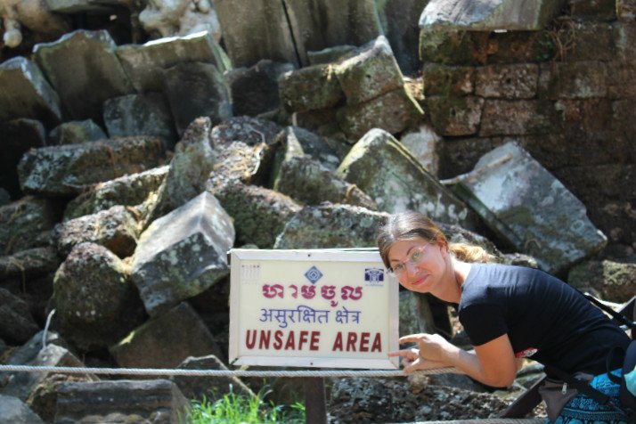 Unsafe Area Ta Prohm