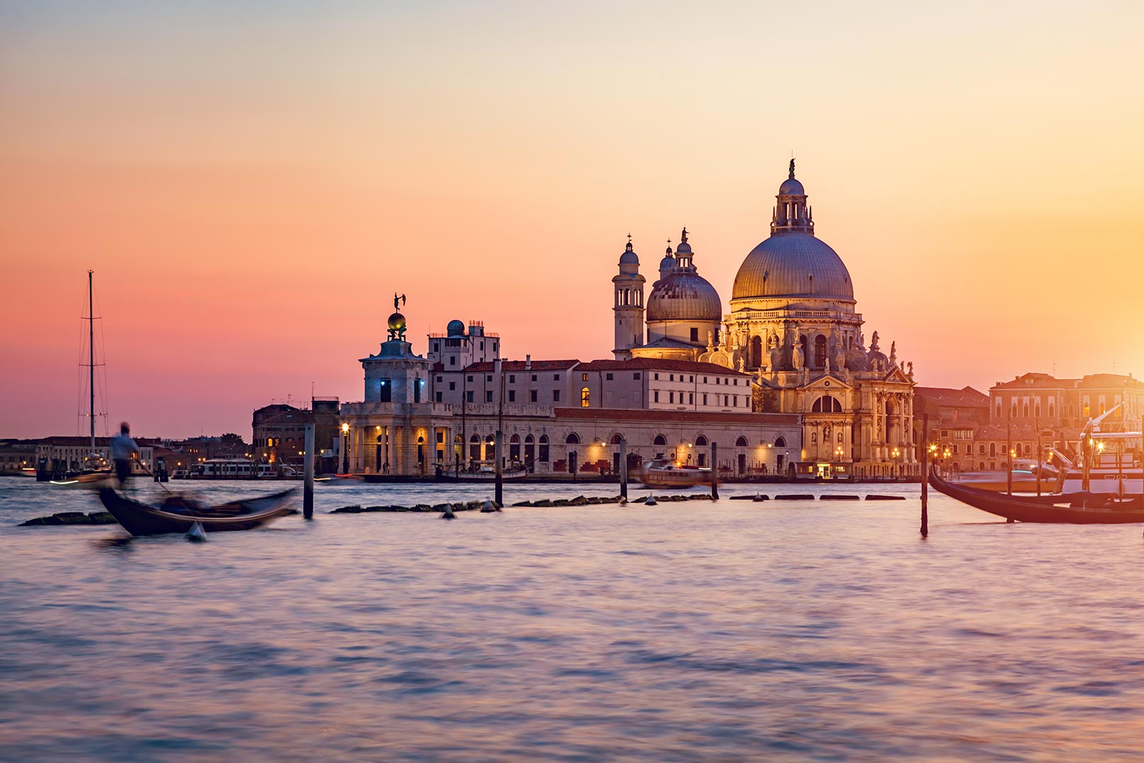 Venedig bei Sonnenuntergang