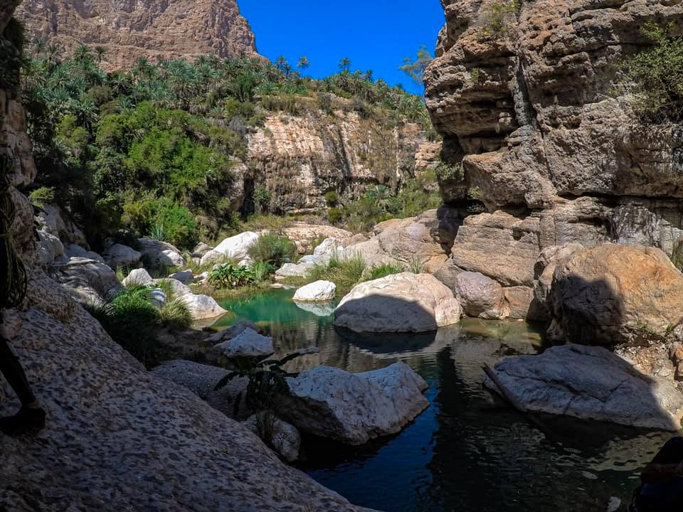 Wadi Tawi in Oman