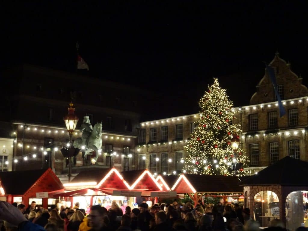 Weihnachtsmarkt Düsseldorf in Deutschland