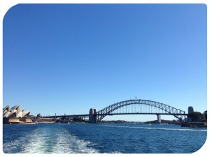 Fantastischer Blick von der Ferry