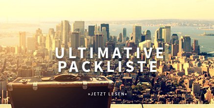 Umltimative Packliste