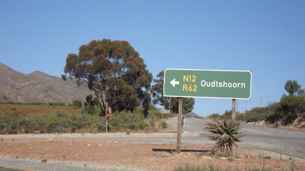 Weg nach Oudtshoorn Südafrika